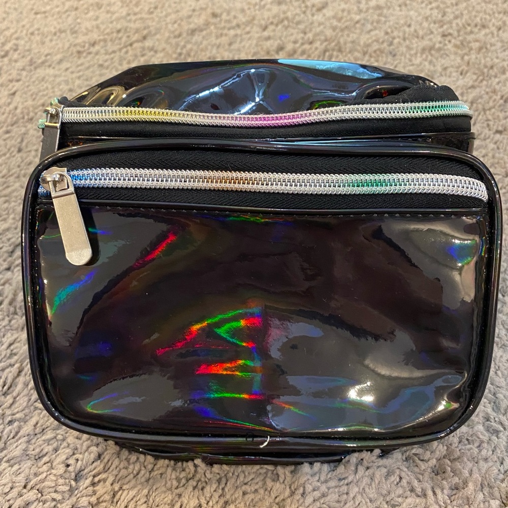 🖤Fun black fanny pack